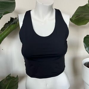 Athleta longline bra/cropped workout tank